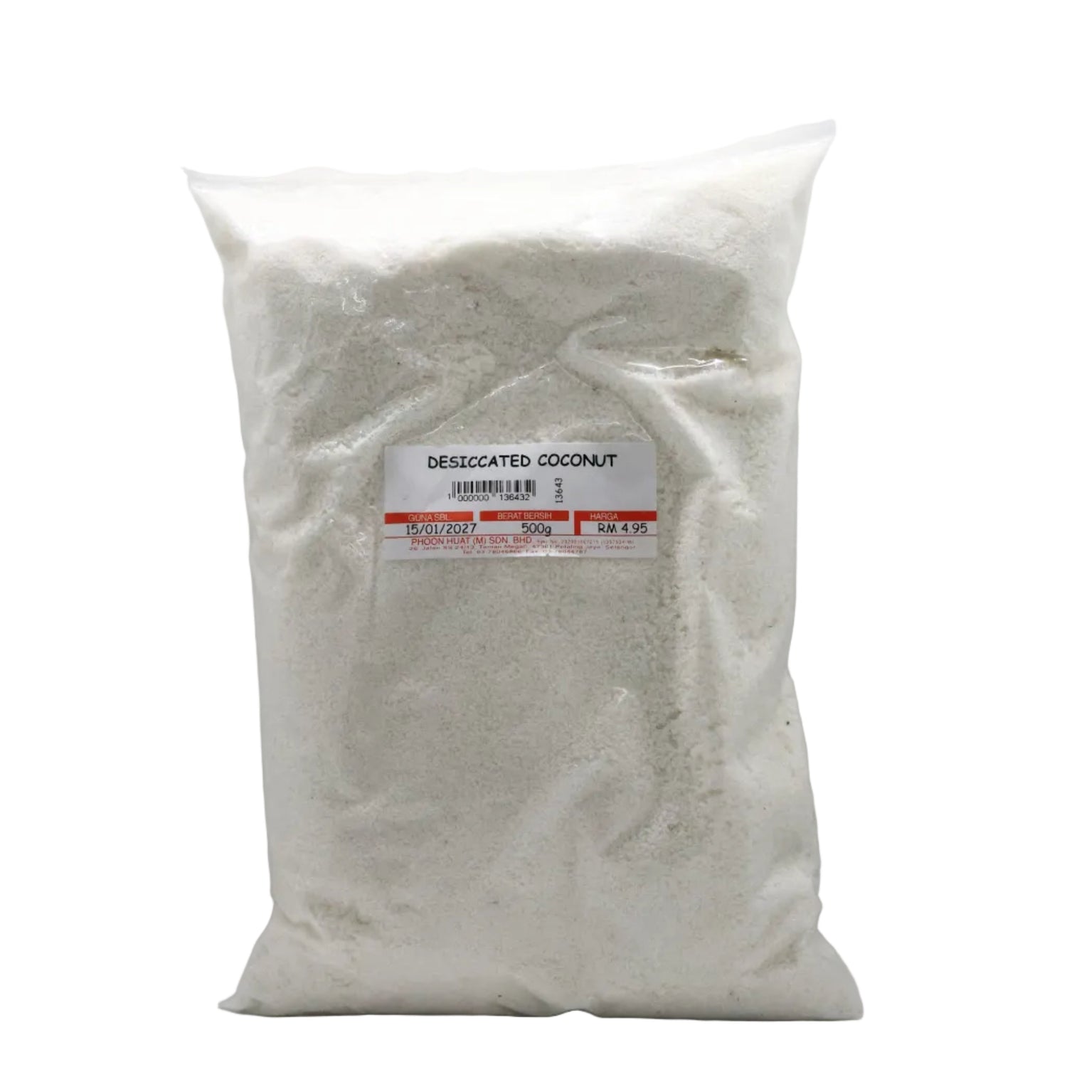 DESICCATED COCONUT 500G