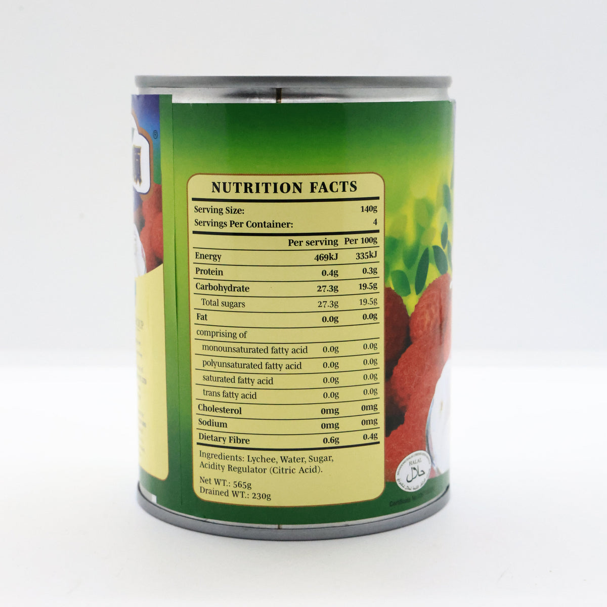 LYCHEE IN SYRUP 565G