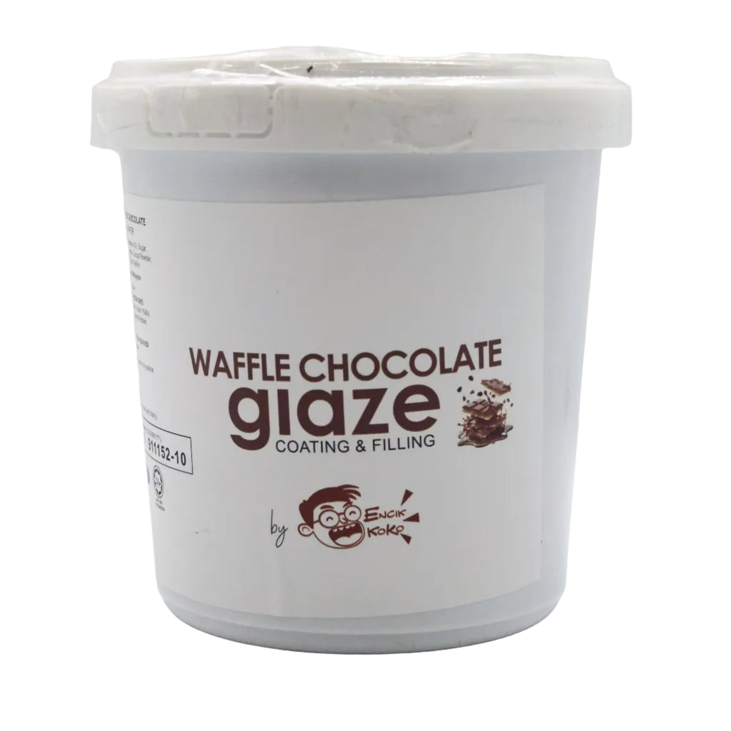 WAFFLE GLAZE CHOCOLATE 1KG