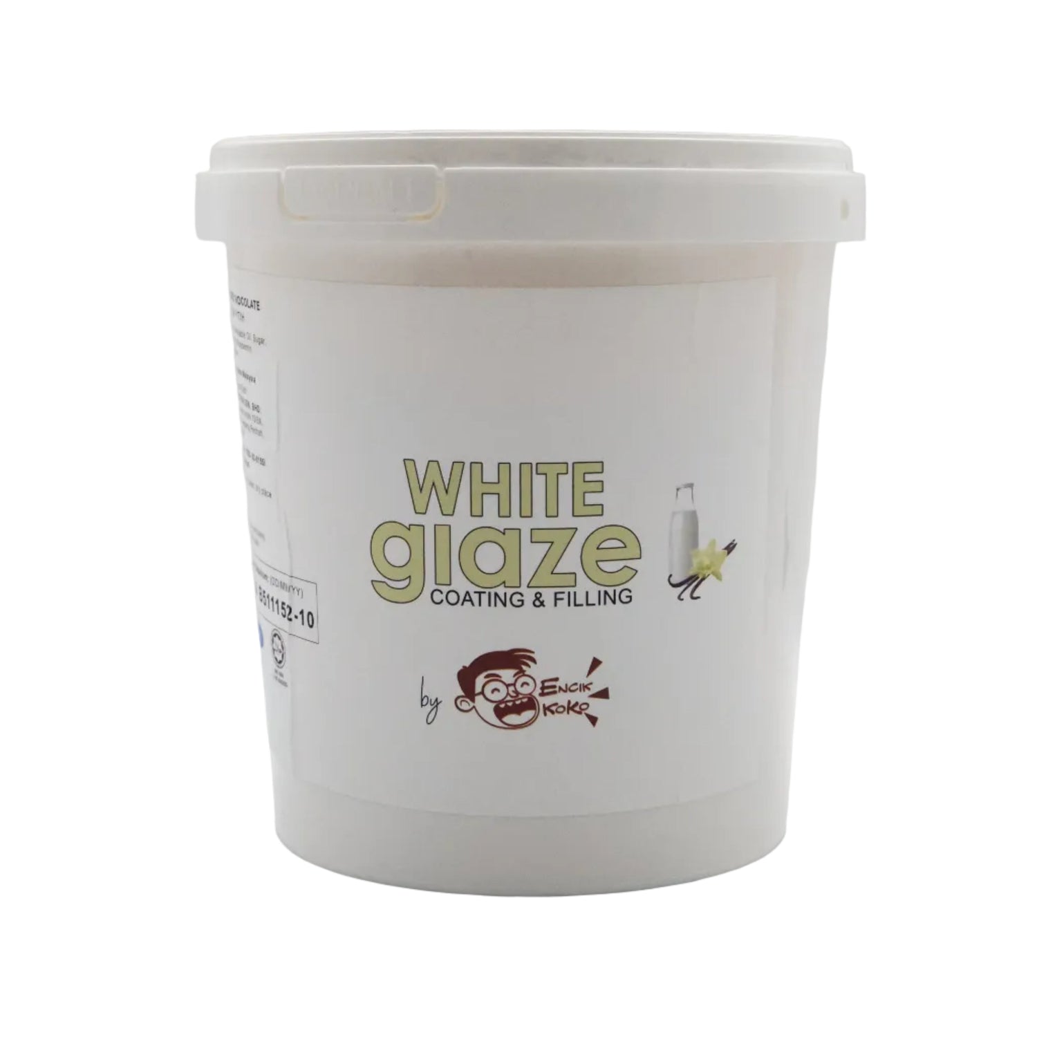 WHITE GLAZE CHOCOLATE 1KG